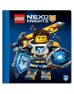 Тетрадь Nexo Knights 100 листов в линейку Lego