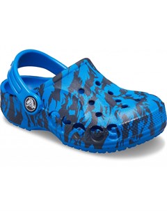 Сабо детские Kids Baya Seasonal Printed Clog Bright Cobalt Crocs