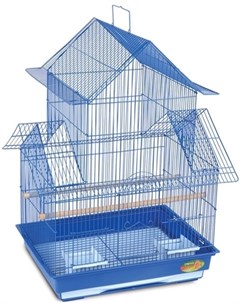 Клетка 6001 для птиц 47 5 х 36 х 68 см Синий Триол