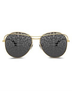 Солнцезащитные очки с леопардовым принтом Dolce & gabbana eyewear