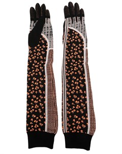 Длинные перчатки с цветочным принтом Mame kurogouchi