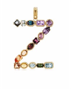 Подвеска Rainbow Alphabet Z из желтого золота Dolce&gabbana