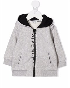 Худи на молнии с логотипом Givenchy kids