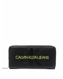Кошелек на молнии с логотипом Calvin klein jeans