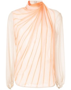 Блузка Itajime Shibori с плиссировкой Mame kurogouchi