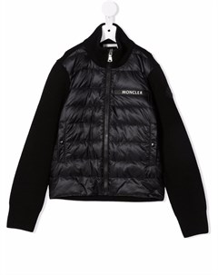 Пуховик с логотипом Moncler enfant