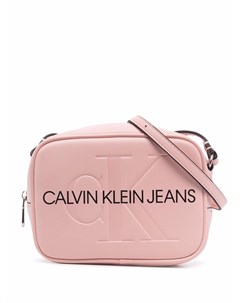 Каркасная сумка с тисненым логотипом Calvin klein jeans