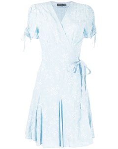 Платье мини с цветочным принтом Polo ralph lauren