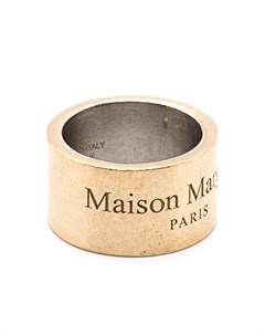 Кольцо с гравировкой логотипа Maison margiela