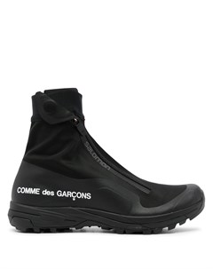Высокие кроссовки с логотипом из коллаборации с Salomon Comme des garcons