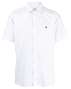 Рубашка с короткими рукавами и вышитым логотипом Orb Vivienne westwood