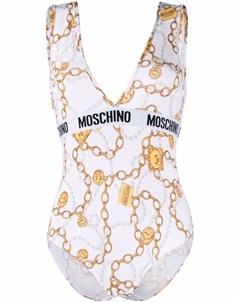 Боди с принтом Moschino