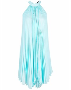 Плиссированное платье с вырезом халтер Styland
