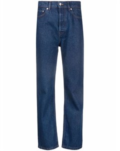Укороченные джинсы прямого кроя Nanushka