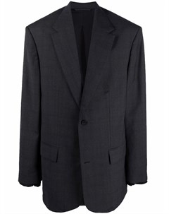 Однобортный пиджак свободного кроя Balenciaga