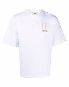 Укороченная футболка с логотипом Gmbh