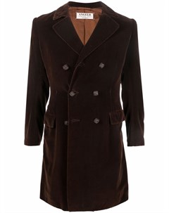 Бархатное двубортное пальто 1960 х годов A.n.g.e.l.o. vintage cult