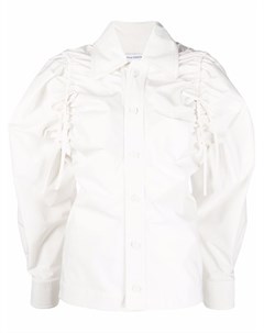 Рубашка с объемными рукавами Bottega veneta