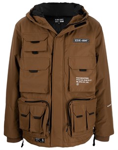 Куртка в стиле милитари с капюшоном Izzue