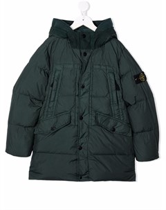 Утепленная парка Stone island junior