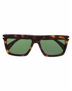 Солнцезащитные очки в прямоугольной оправе Lanvin