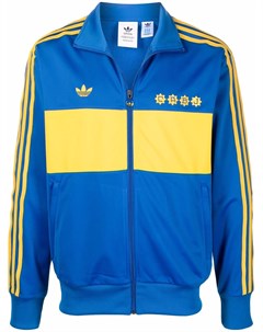 Куртка с полосками и логотипом Adidas