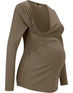 Блузка из биохлопка для беременных Bonprix