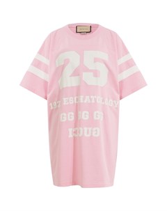 Розовая футболка 25 Eschatology and Maison de l amour Gucci