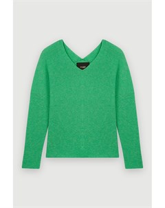 Зеленый пуловер из кашемира Madina Maje