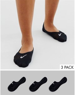 3 пары черных носков Nike