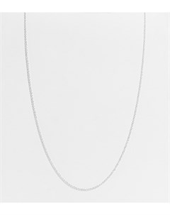 Ожерелье из стерлингового серебра с Т образной застежкой и подвеской в виде сердца Asos design