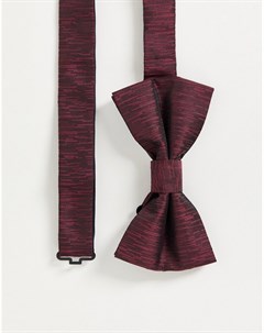 Однотонный галстук бабочка French connection