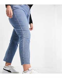 Синие прямые джинсы Curve Brenda Vero moda