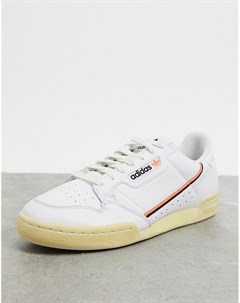 Белые кроссовки Continental 80 Adidas originals