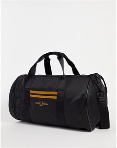 Черная сумка с контрастной отделкой Fred perry