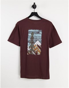 Бордовая футболка Pine Trails Columbia