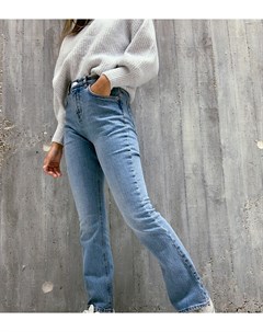 Расклешенные джинсы в стиле 70 х с завышенной талией ASOS DESIGN Petite Asos petite