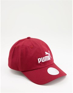 Бордовая кепка Essentials Puma