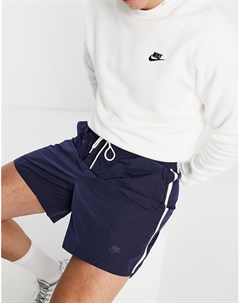 Темно синие тканые спортивные шорты Premium Essentials Nike