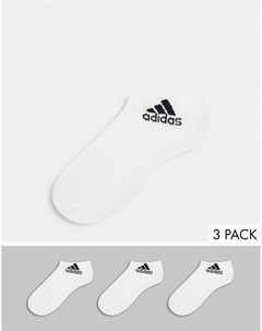 3 пары белых носков до щиколотки adidas Training Adidas performance