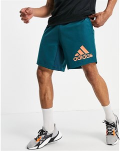 Бирюзовые шорты adidas Training Sportforia Adidas performance