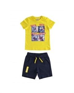 Футболка и шорты IDO в комплекте желтый синий Mothercare