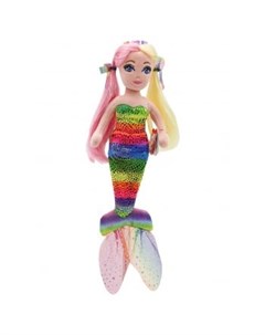 Мягкая игрушка TY Mermaids Русалка Рейнбоу с блёстками 20 см Ty inc