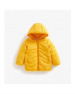 Куртка стеганая на флисовой подкладке желтый Mothercare