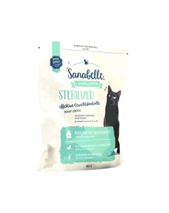 Сухой корм Sterilized New для кошек 400 г Sanabelle