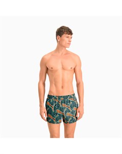 Шорты для плавания Swim Men s Cat Logo All Over Print Short Shorts Puma