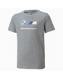 Детская футболка BMW M Motorsport Essentials Logo Youth Tee Puma