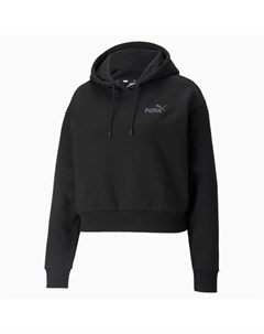 Толстовка Essentials Embroidered Cropped Women s Hoodie Puma