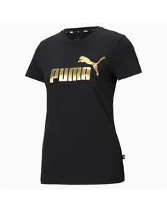 Футболка Essentials Metallic Logo Women s Tee Puma