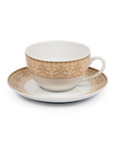 Чашка чайная с блюдцем Tiffany or 200мл La maree